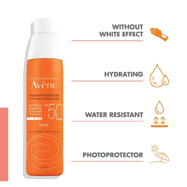 AVENE SPRAY SUNBLOCK SPF50+